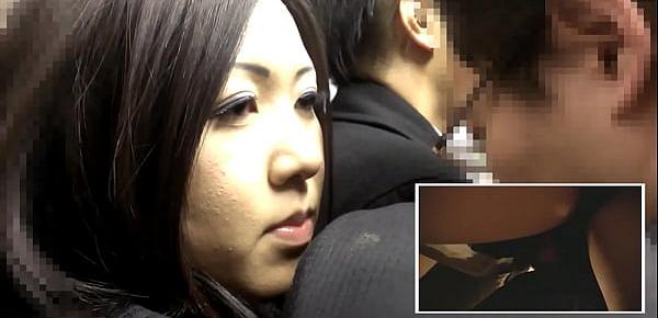  After story Real groper in Japanease train
